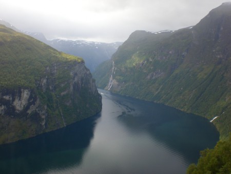 Geiranger von oben